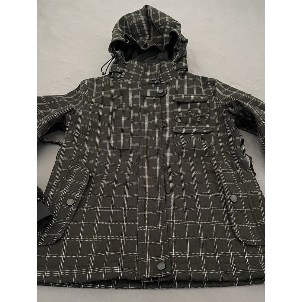 BEAR‎ SURFBOARDS Snowboarding Coat Womens Size Medium Black EKO Series II - Picture 5 of 16